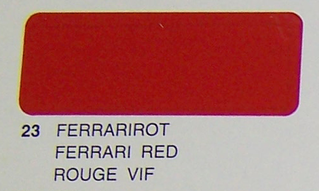 Profilm Ferrari Red , 2mtr roll