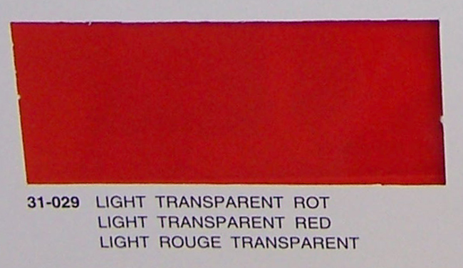 Profilm Transparent Red, 2mtr