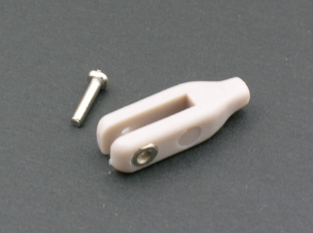 Nylon Clevises, M2 x L23mm x10pcs