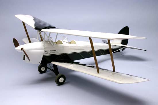 DUMAS 1810, 35 INCH TIGER MOTH R/C ELECTRIC POWERED