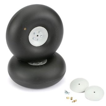 DUBRO 450RV Wheels (1 PAIR PER CARD)