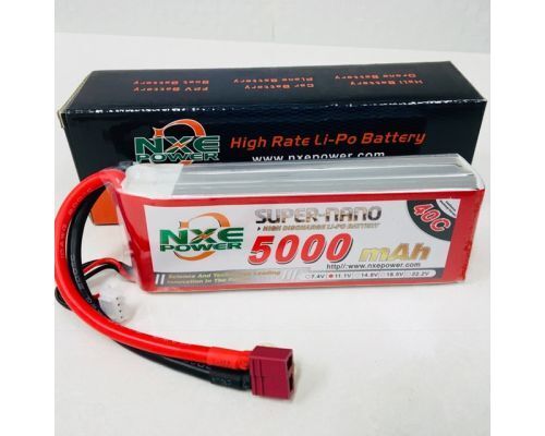 NXE 3s, 11.1V 5000mah, 40C
