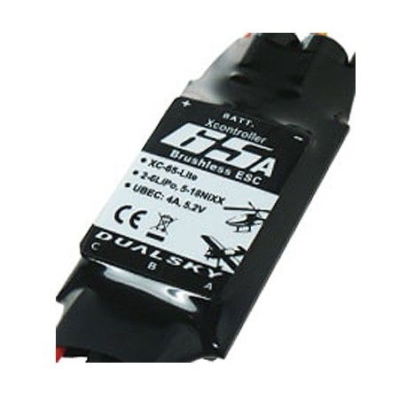 Dualsky XC 65 Lite ESC, 2-6S