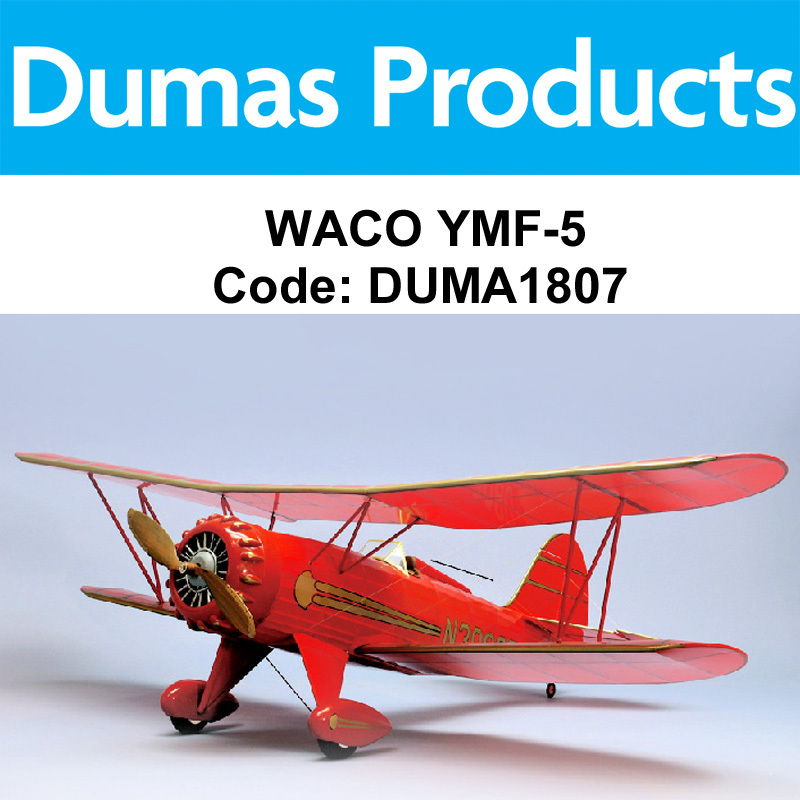 Dumas 1807, Waco 35" wing span