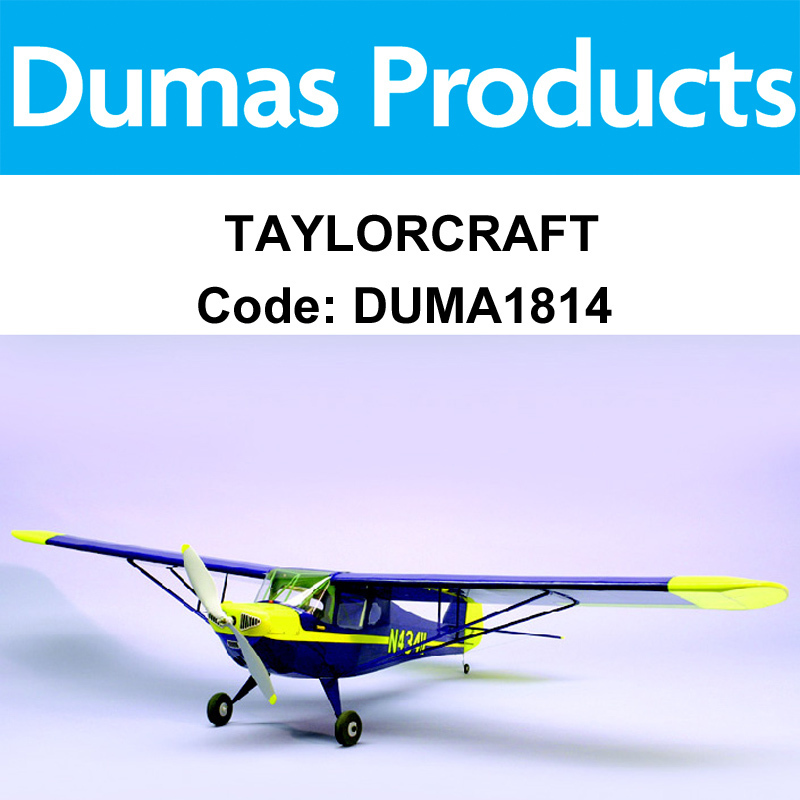 DUMAS 1814, 40 INCH TAYLORCRAFT R/C ELECTRIC POWERED