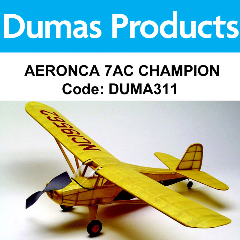 DUMAS 311, VEGA(Air Express) 30 INCH WINGSPAN RUBBER POWERED
