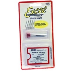 Excel 22611, Super Sharp Double Honed Blades, 100pcs