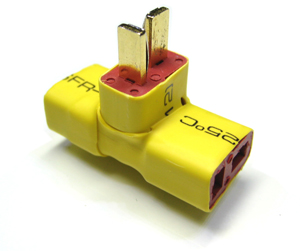 Deans Ultra Adaptor, 1Male to 2 Female