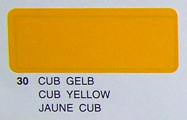 Profilm CUB YELLOW , 2mtr roll