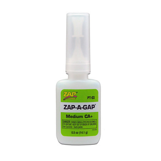 ZAP CA+ Med 1/2oz. (14.1g)