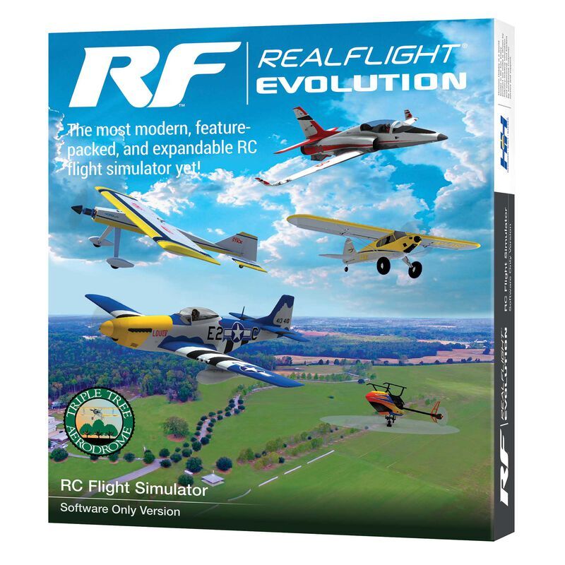 Real Flight Evolution Flight Simulator Software