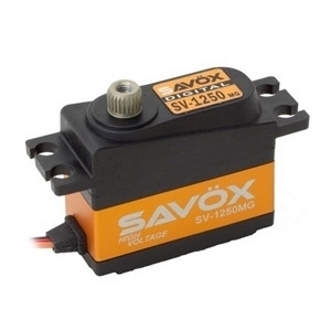 SV1250MGPlus, Savox 1250MG, HV 8.4V