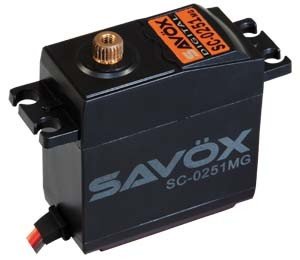SAVOX -0251MG plus , 16kg Digital Servo