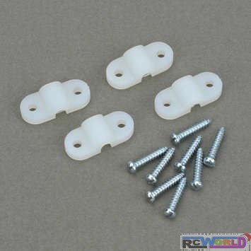 Dubro 238, 1/8in Nylon Landing Gear Straps(4pcs)