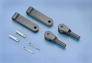 Dubro 879, Heavy Duty Control Arms & Clevises .91 Up (2)