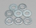 Dubro 323, No4 Flat washers x 8 pcs