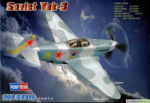 HB 80255, Soviet Yak-3 HB 80255, Soviet Yak-3