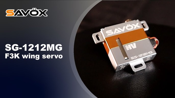 Savox - SG-1212MG HV , MG Coreless Digital Servo