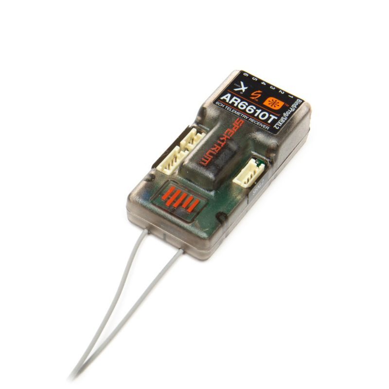 Spektrum AR6610T 6CH Air Telemetry Receiver, DSM-X