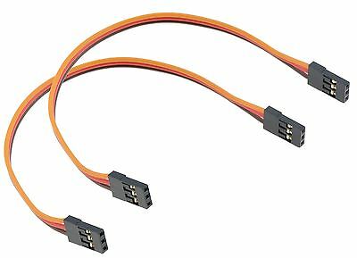 20cm, 22AWG Flat JR Servo Wire Ext M/M